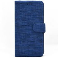 Teleplus Xiaomi Poco X3 GT Kumaş Spor Standlı Cüzdan Mor Kılıf