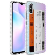 Teleplus Xiaomi Redmi 9A Desenli Elegans Serisi Silikon Lacivert Kılıf