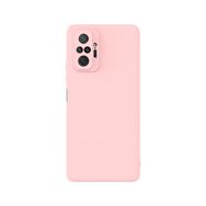 Teleplus Xiaomi Redmi Note 10 Pro Max Kamera Korumalı İçi Kadife Silikon Pembe Kılıf