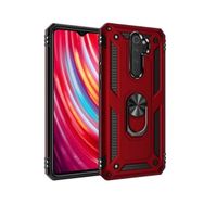Teleplus Xiaomi Redmi Note 8 Pro Vega Yüzüklü Tank Kapak Rose Gold Kılıf + Nano Ekran Koruyucu