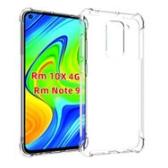 Teleplus Xiaomi Redmi Note 9 Darbe Korumalı Tank Şeffaf Nano Ekran Koruyucu Silikon Cep Telefonu Kılıf