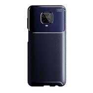 Teleplus Xiaomi Redmi Note 9S Negro Dizayn Silikon Lacivert + Tam Kapatan Ekran Koruyucu Kılıf