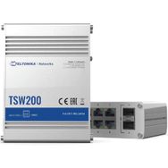 Teltonika TE-TSW200 8 Port Gigabit PoE+ 2 Port SFP 240Watt PoE+ Gigabit Switch