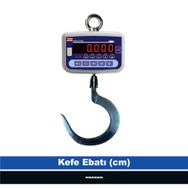 Tem EKO 500 kg 200 gr Onaylı Çengel Kancalı Tartım Baskülü