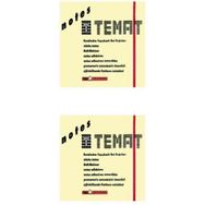 Temat 75 X 75 mm 2'li Pastel Sarı Postit - Yapışkanlı Kağıt