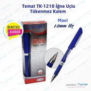 Temat TK-1210 Mavi Tükenmez Kalem