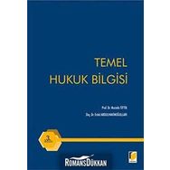 Temel Hukuk Bilgisi - Mustafa Tiftik Erdal Abdulhakimoğulları