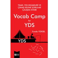 Temel YDS Kelimeleri ve Çıkmış Kelime Soruları Çalışma Kitabı Vocab Camp for YDS - Pegem Yayınları
