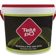 Tempo Gülpembe 2.5 lt Silikonlu İpek Mat İç Cephe Duvar Boyası