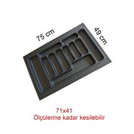 Tempo T-2275 Gri Çekmece İçi Kaşıklık