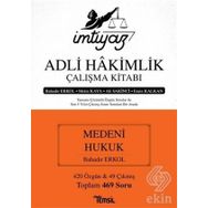 Temsil Yayınları 2020 Adli Hakimlik İmtiyaz Medeni Hukuk Çalışma Kitabı