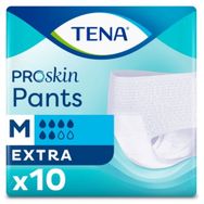 Tena Pants Proskin Extra 6 Damla Orta Boy M 10'lu Emici Külot