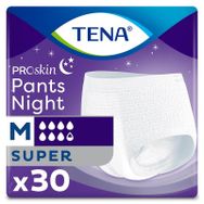 Tena Pro Skin Pants Night Orta Boy 7.5 Damla 30'lu Paket Emici Gece Bezi