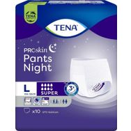 Tena Proskin Pants Night Large Büyük Beden Gece Süper 10'lu Emici Külot