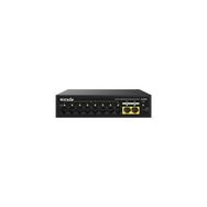 Tenda S110PC 10 Port 8 Port Poe+ 10-100 Mbps + 2 Port Uplink Çelik Kasa Rack Mount Switch