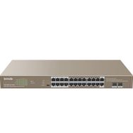 Tenda TEG1126P-24-410W 24GE PoE Port 370W 2xCombo SFP Switch