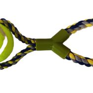 Tenis Toplu Y Şekilli Köpek Oyuncağı 7-27 cm Mavi
