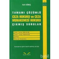 Tensip Ceza Muhakemesi Hukuku - Adli ve İdari Hakimlik Tamamı Çözümlü Çıkmış Sorular - Ümit Kaymak İsmail Ercan