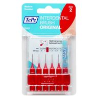 Tepe 0.5 mm Kırmızı 6'lı Paket Blister Arayüz Fırçası