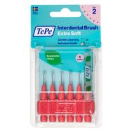 Tepe 0.5 mm Kırmızı 6'lı Paket Blister X-Soft Arayüz Fırçası
