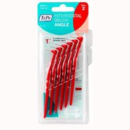 Tepe Kirmizi 0.4 mm 6'li Paket Size İnterdental Brush Angle Arayüz Firçasi