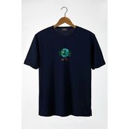 Terapi Men 22Y-3400762-65 Bisiklet Yaka Önü Dünya Baskılı Oversize Erkek T-Shirt