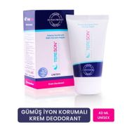Tereson Unisex Gümüş İyonlu 40 ml Krem Deodorant