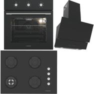 Termikel BO O6435C B - BH P7194C B - Argemon BB60 Siyah 3'lü Ankastre Set