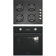 Termikel BO O6555C DB - BH P6144C B Siyah 2'li Ankastre Set