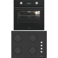 Termikel BO O6555C DB - BH P7144C B Siyah 2'li Ankastre Set