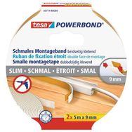 Tesa 55714-00000-03 5 m 9 mm Powerbond Slim 2 Köpük Montaj Bandı