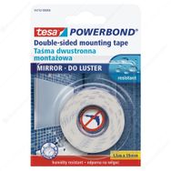 Tesa Powerbond Ayna Çift Taraflı 1.5 m x 19 mm Köpük Montaj Bandı