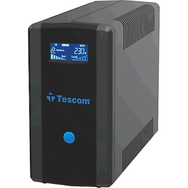 Tescom LEO+ 1500VA 1F/1F 2x9Ah LCD Line 5/10 dk UPS