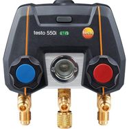 Testo 550i Uygulama Kontrollü Bluetooh ve 2 Yollu Valf Bloğuna Sahip Dijital Manifold