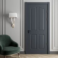 Teta Home 77X203-Antrasit-10/13-Wc-Banyo Zigana Amerikan Panel Kapı