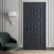 Teta Home Ilgaz 87x203 cm Antrasit 14/17 WC Banyo Amerikan Panel Kapı