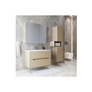 Teta Home Madrid Antrasit 65 cm Mdf Banyo Dolabı Seti ve Boy Dolabı