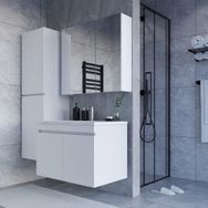 Teta Home Tokyo 65 cm Beyaz Mdf Banyo Dolabı Seti + Boy Dolabı
