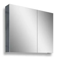 Teta Home Tokyo 65 cm MDF Antrasit-Beyaz Banyo Üst Aynalı Dolap