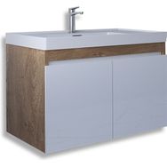 Teta Home Tokyo 65 cm MDF Beyaz Banyo Lavabolu Alt Dolap