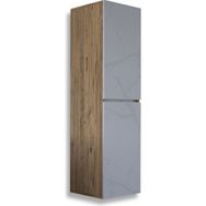 Teta Home Tokyo Atlantik Çam-Beyaz Mdf Banyo Boy Dolabı
