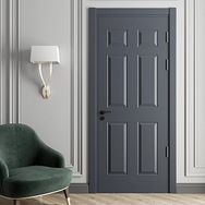 Teta Home Toros 87x203 cm Antrasit 14/17 WC Banyo Amerikan Panel Kapı