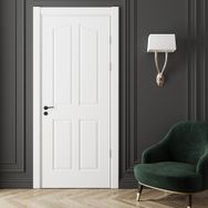 Teta Home Zigana Beyaz 87x203 cm 18/21 Wc-Banyo Amerikan Panel Kapı