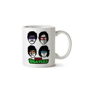The Beatles Teenage Mutant Ninja Turtles Baskılı Kupa