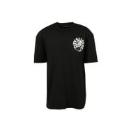 The Crow TC9019 Bisiklet Yaka Baskılı Siyah Erkek T-Shirt