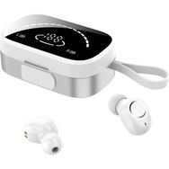 The Dark Knight K2 Beyaz Kablosuz Kulak İçi Bluetooth Kulaklık
