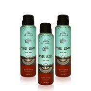 The End Antiperspirant Ter Önleyici Leke Yapmayan Erkek Sprey Deodorant 150 ml x 3