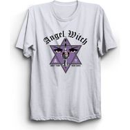 The Fame Angel Witch Dont Turn Your Back Rock Metal Müzik Grubu Beyaz Kadın T-shirt
