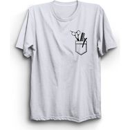 The Fame Cepte Tarak Makas Kuaför Hair Designer Hairdresser Coiffeur Beyaz Kadın T-shirt