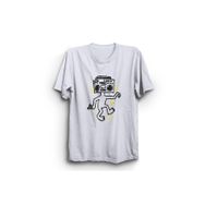 The Fame Dancing Radio Rock Metal Head Beyaz Kadın T-shirt